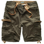 Pantalones cortos VAGE verdes SURPLUS, corte holgado con siete bolsillos