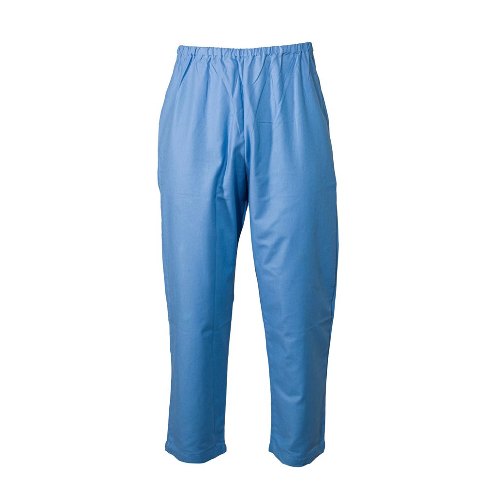 Pijama Bundeswehr azul original usado, chaqueta y pantalón