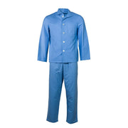 Pijama Bundeswehr azul original usado, chaqueta y pantalón