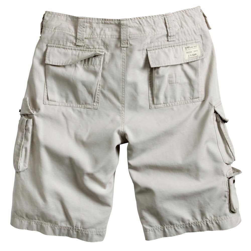 Bermudas TROOPER verdes con numerosos bolsillos, ligeras y cómodas para verano
