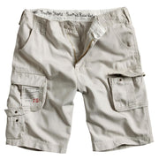 Bermudas TROOPER verdes con numerosos bolsillos, ligeras y cómodas para verano