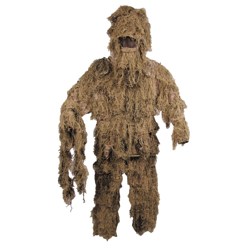 Conjunto Hejkal 4 piezas Desert para camuflaje 3D (pantalón, blusa, sombrero, cubierta de arma)