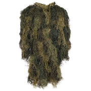 Chaqueta Ghillie Woodland con capucha, cierre de snaps y bolsa de transporte, 100% poliéster