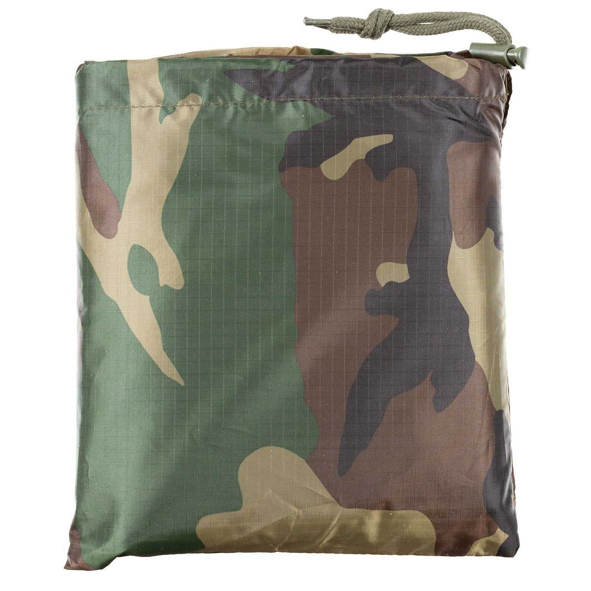 Poncho US Rip-Stop 144x223 cm CZ 95 con capucha ajustable y tejido rip-stop