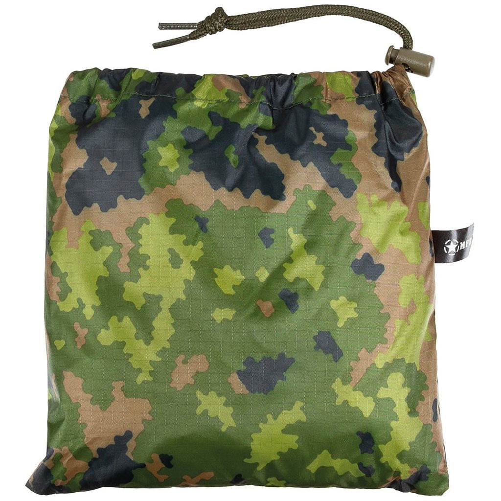 Poncho US Rip-Stop 144x223 cm CZ 95 con capucha ajustable y tejido rip-stop
