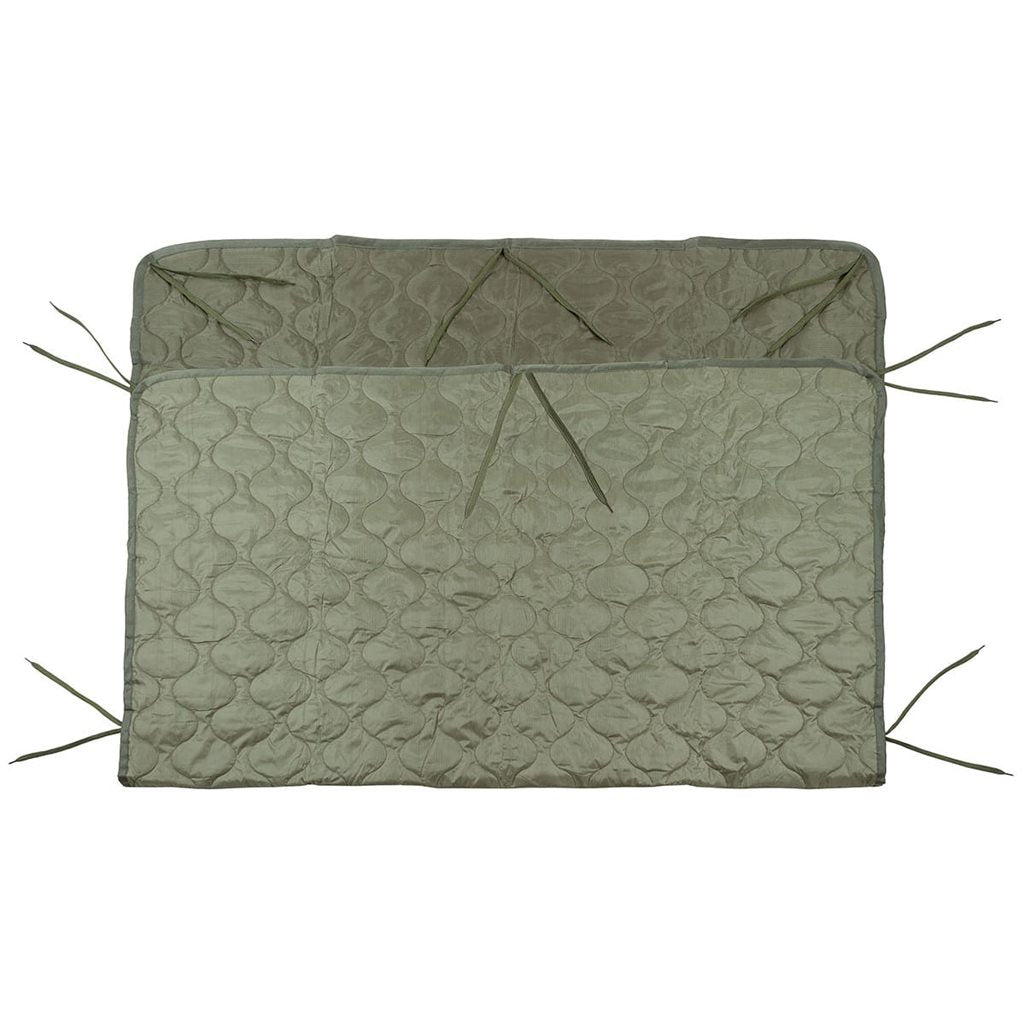 Forro de poncho verde 210x150 cm, ligero y resistente