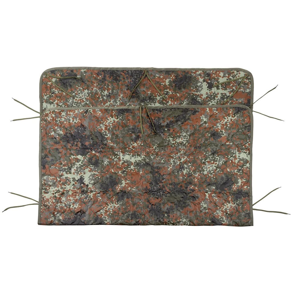 Inserto para poncho 210x150 cm Flecktarn, forro térmico y manta ligera