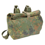 Funda BW para máscara antigás en camuflaje Flecktarn (usada)