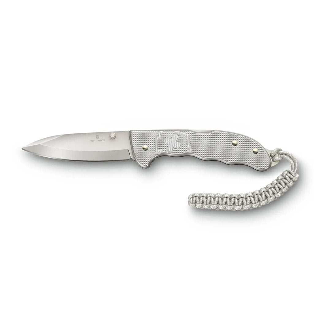 Cuchillo de bolsillo Evoke Alox plateado