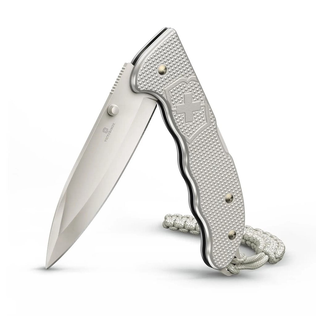 Cuchillo de bolsillo Evoke Alox plateado