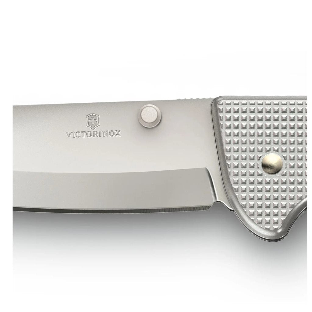 Cuchillo de bolsillo Evoke Alox plateado