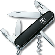 Cuchillo de bolsillo SPARTAN 91mm negro, 12 funciones