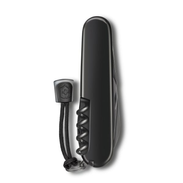 Navaja de bolsillo Victorinox SPARTAN 91 mm Onyx Black con acabado polyspectral y 12 funciones