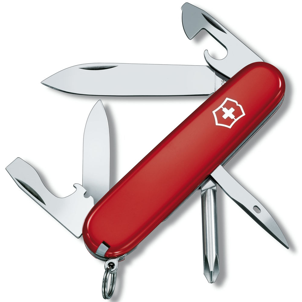 Navaja de bolsillo TINKER 91 mm roja con destornillador de cruz
