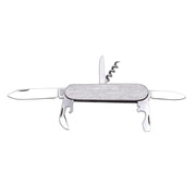 Navaja plegable STOVKA 6A, hoja acero inoxidable 420 (70 mm), empuñadura acero, longitud 90 mm, peso 79 g