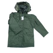 Chaqueta N3B Aljaška Cold Weather verde - imagen del producto
