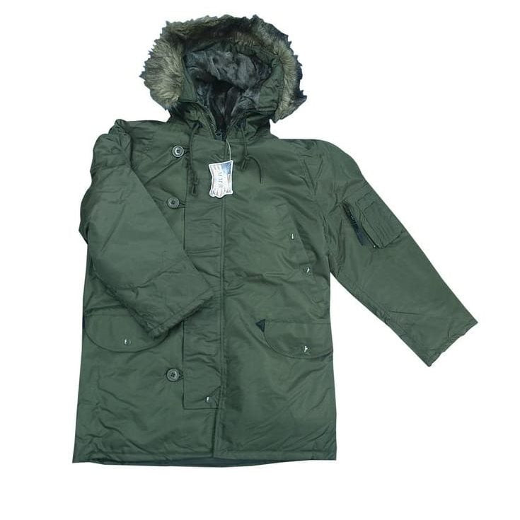 Chaqueta N3B Aljaška Cold Weather verde - imagen del producto