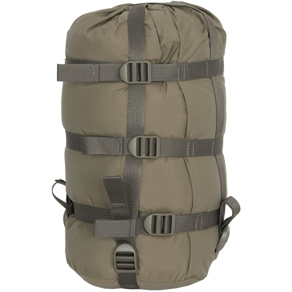 Bolsa de compresión verde 20 x 40 cm con correas ajustables