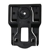 Clip giratorio MRS 2 de plástico para sistema MOLLE, negro