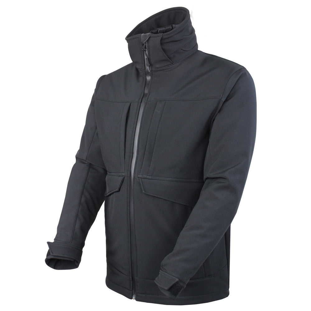 Parka Overcast Softshell negra