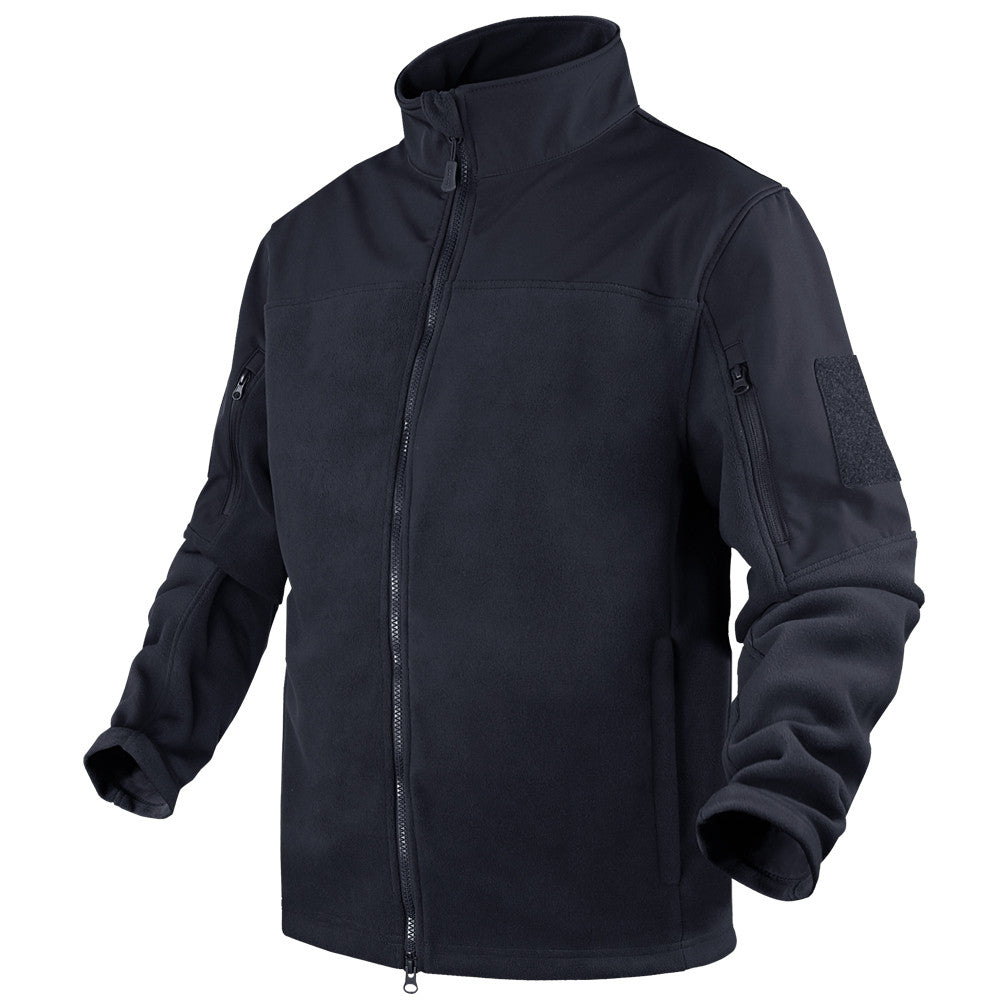 Sudadera BRAVO FLEECE Navy de CONDOR - forro polar, cómoda y con cinco bolsillos