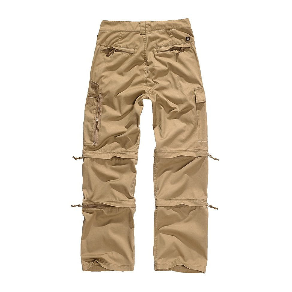 Pantalones SAVANNAH desmontables color camel arena