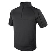Camisa táctica COMBAT manga corta negra de CONDOR OUTDOOR