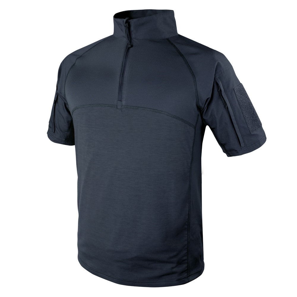 Camisa táctica CONDOR COMBAT manga corta con bolsillos y paneles VELCRO