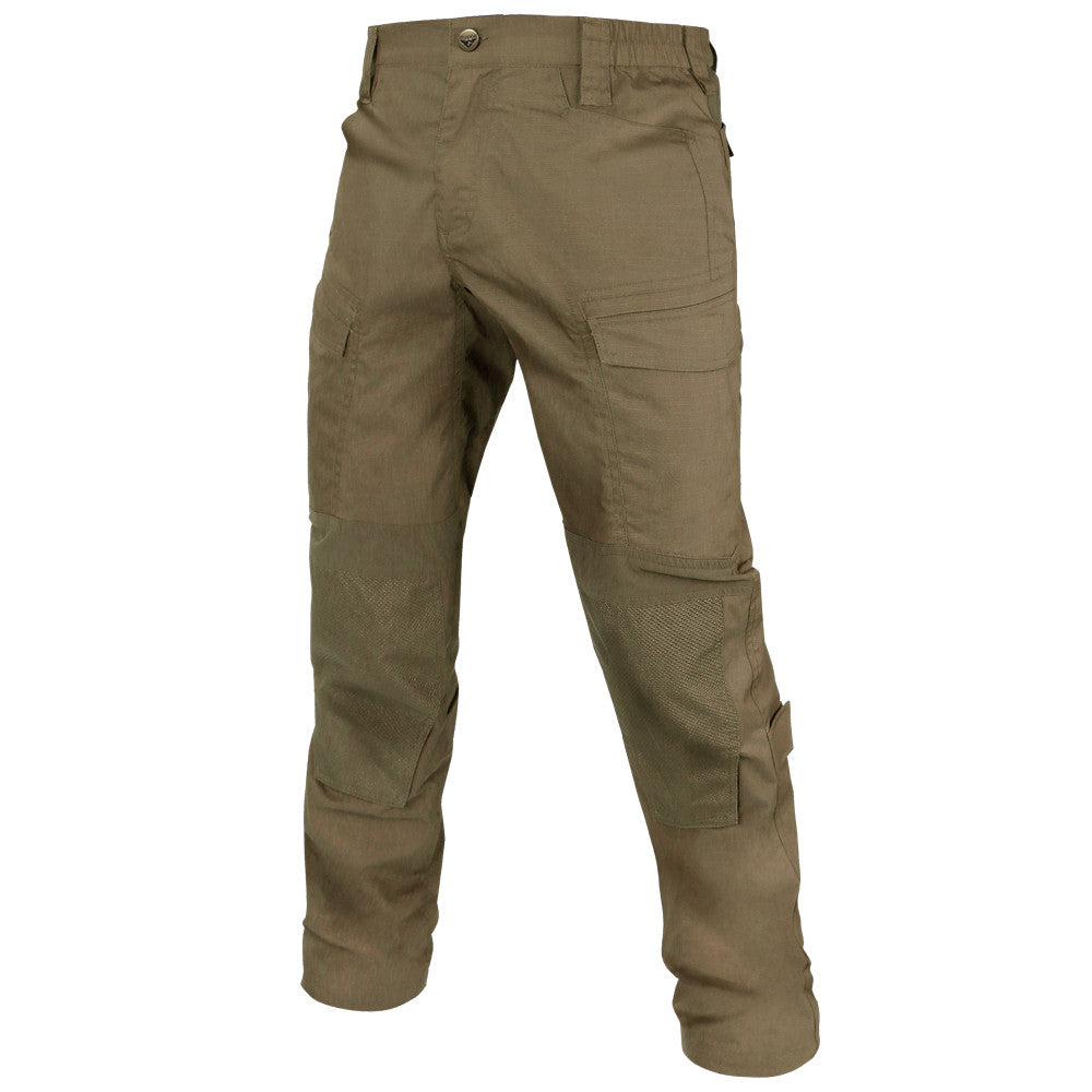 Pantalones tácticos PALADIN TAN con múltiples bolsillos y refuerzos en rodillas
