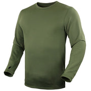 Camiseta funcional BASE II ZEENÉ con cuello redondo, apta como primera o segunda capa