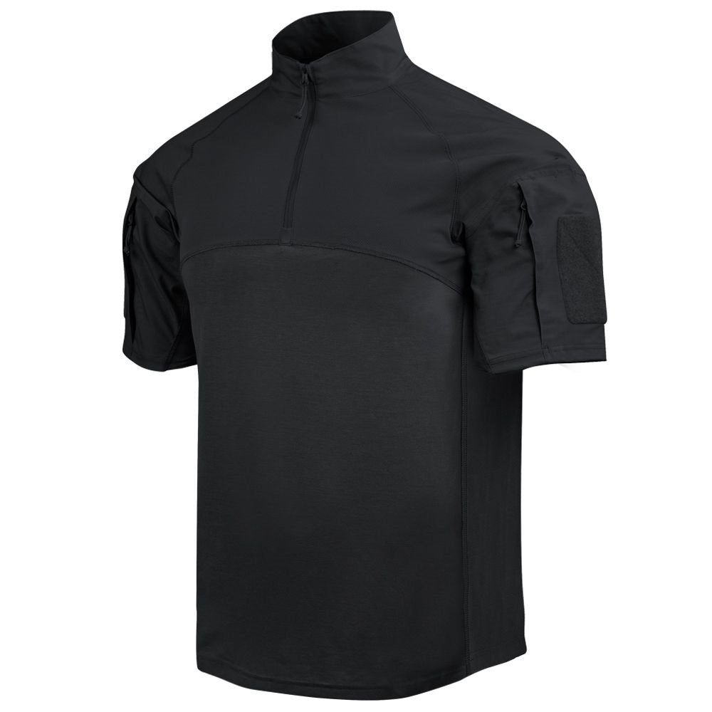 Camiseta táctica negra COMBAT GEN II manga corta