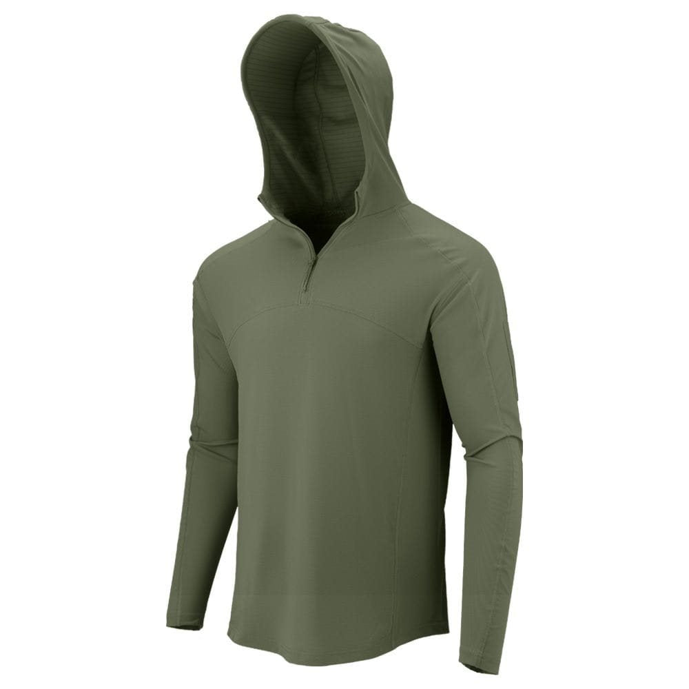 Camiseta táctica TRIDENT manga larga verde