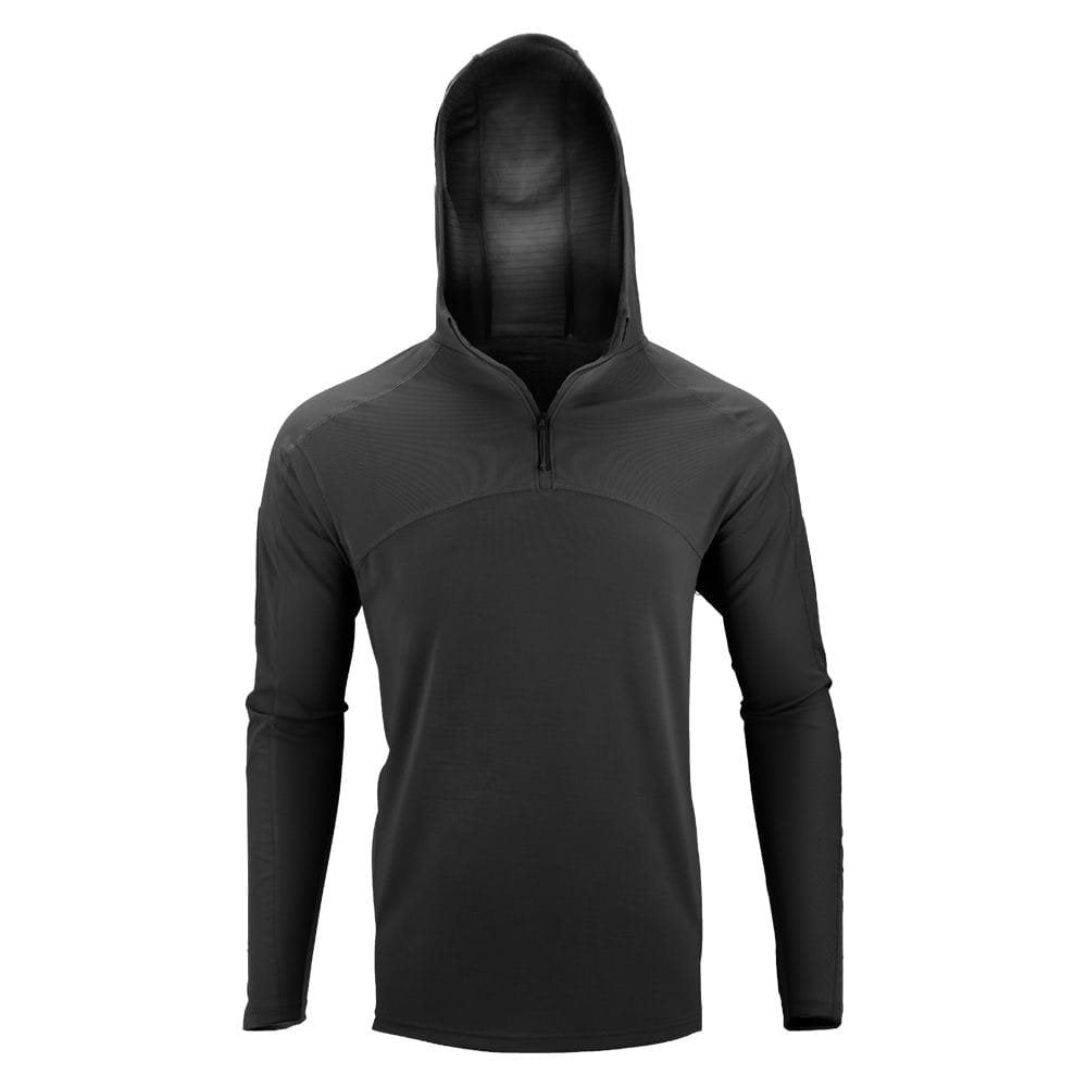 Camiseta táctica TRIDENT manga larga negra - imagen del producto
