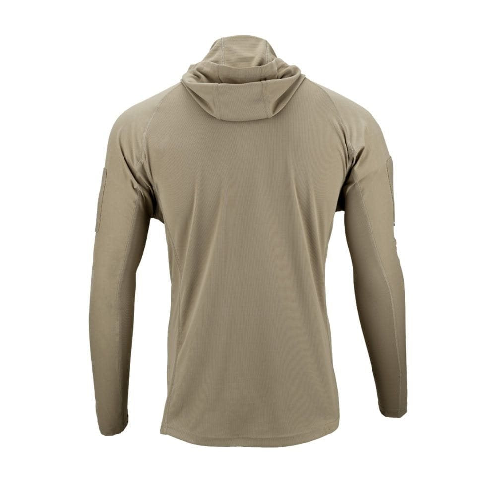 Camiseta táctica TRIDENT manga larga color SILVER TAN