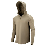 Camiseta táctica TRIDENT manga larga color SILVER TAN