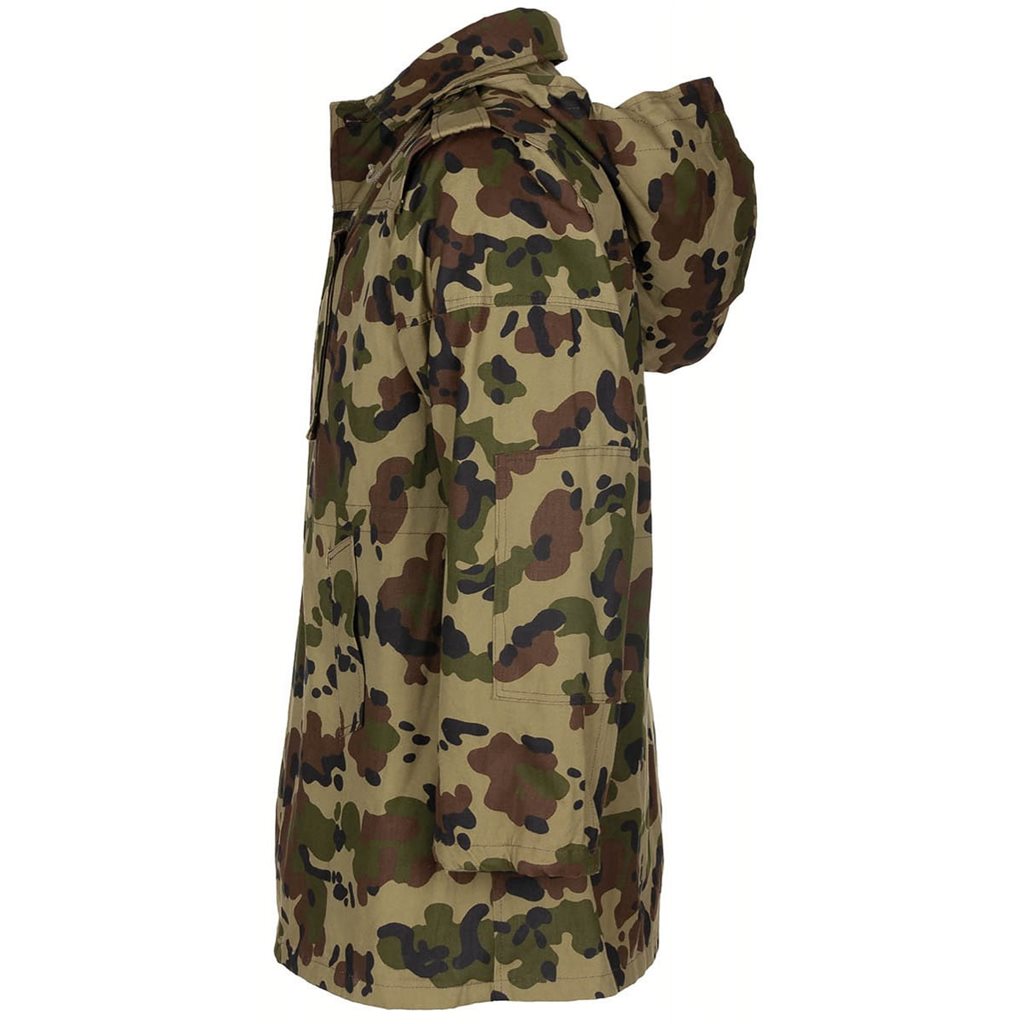 Parka M94 rumana camuflada con forro, chaqueta militar