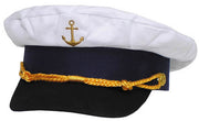 Gorra marinera MARINE con ancla dorada bordada
