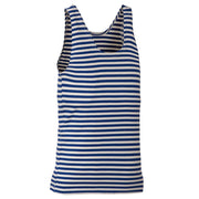 Camiseta de tirantes MARINE a rayas azul claro
