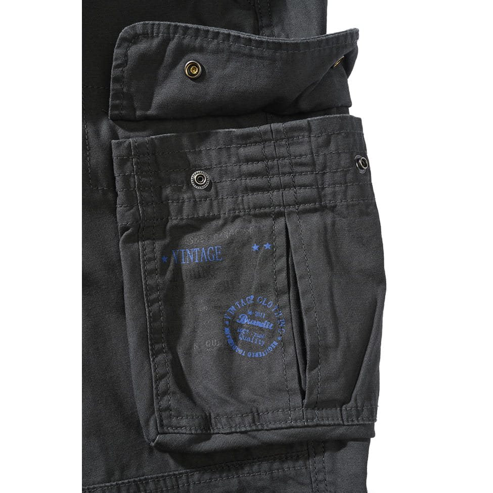 Pantalones PURE Slim Fit vintage gris