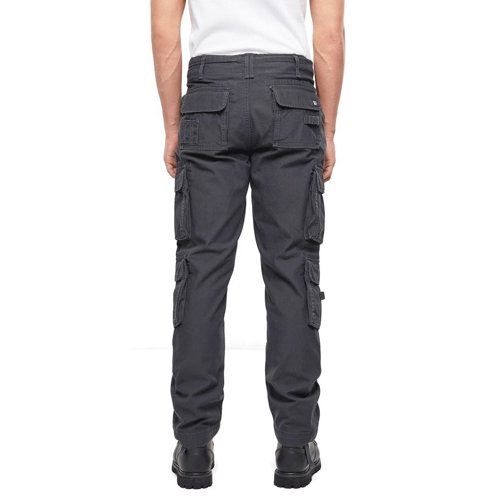 Pantalones PURE Slim Fit vintage gris