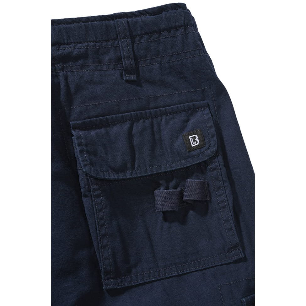 Pantalones vintage azules slim fit cargo en algodon