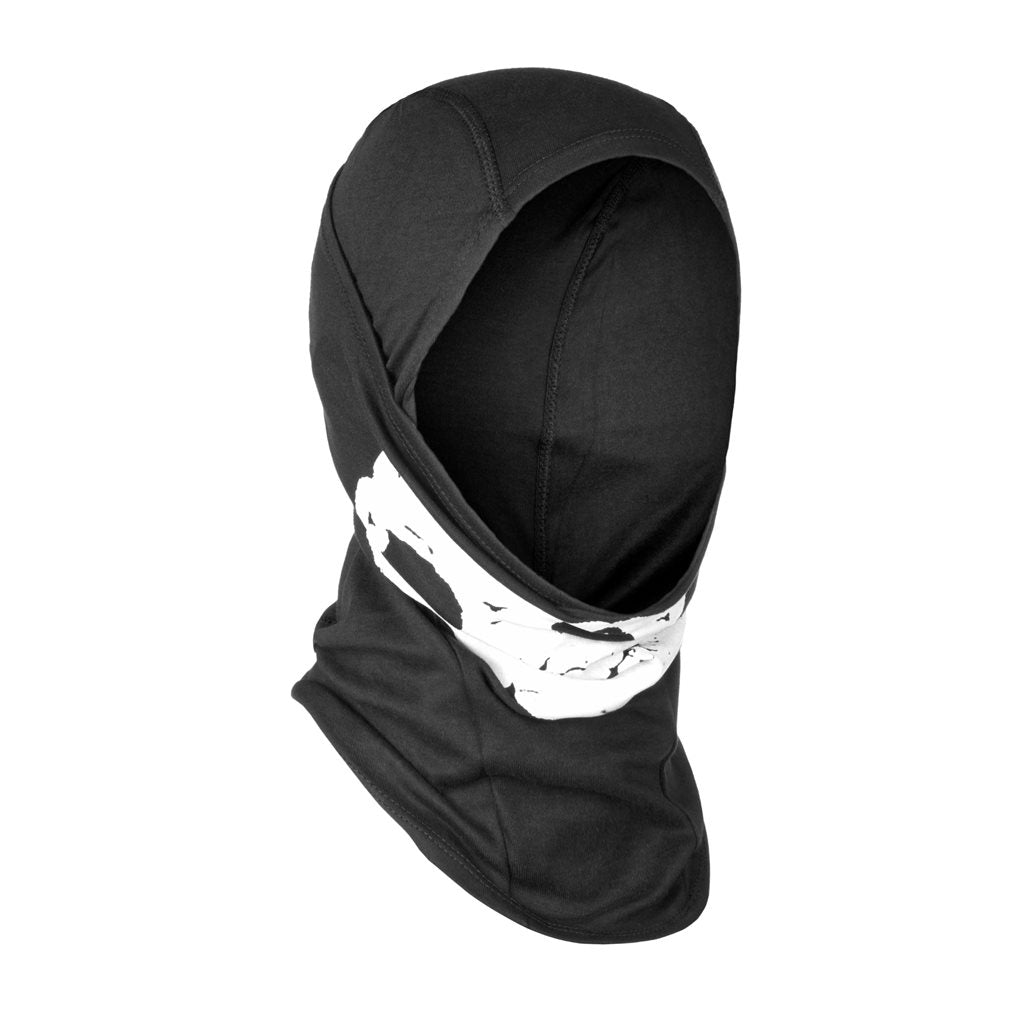 Pasamontañas negro MPS Death Head con diseño de calavera - Invader Gear