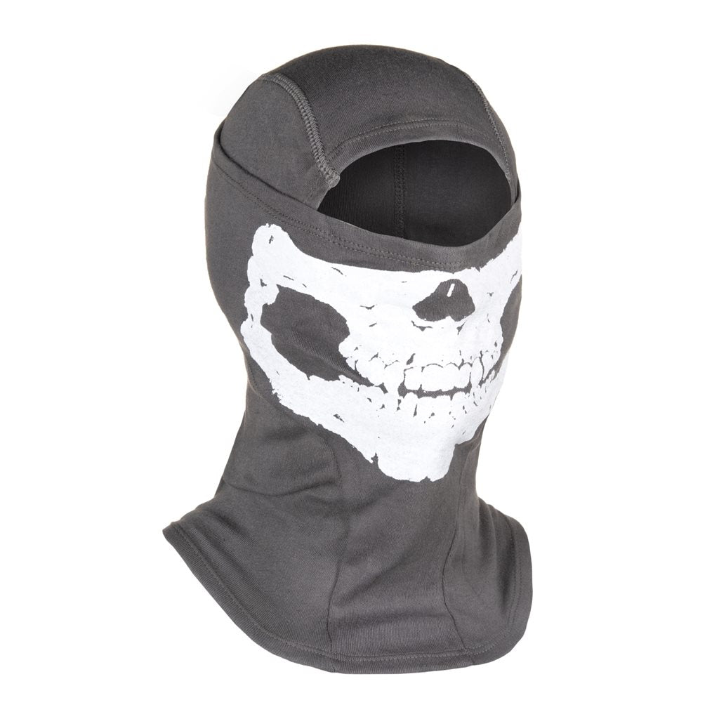 Pasamontañas negro MPS Death Head con diseño de calavera - Invader Gear