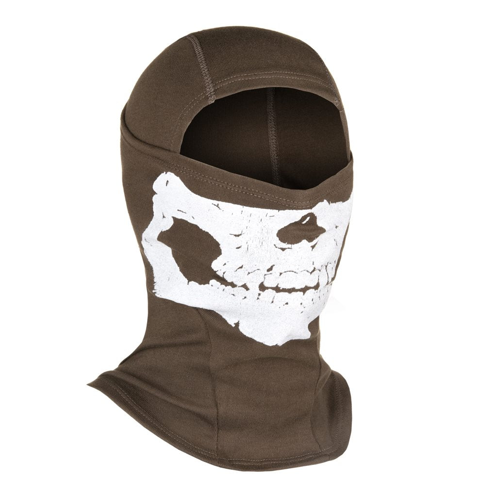 Pasamontañas negro MPS Death Head con diseño de calavera - Invader Gear