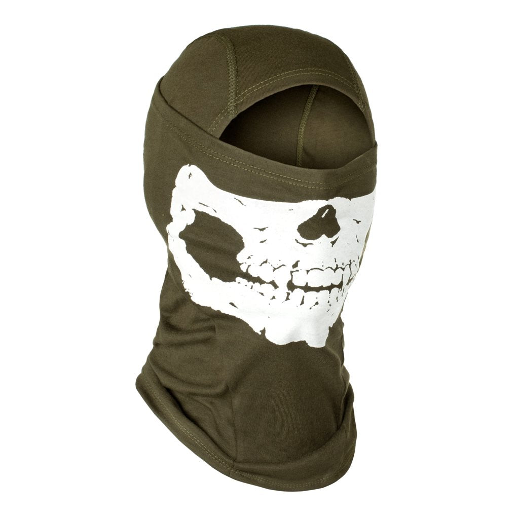 Pasamontañas negro MPS Death Head con diseño de calavera - Invader Gear