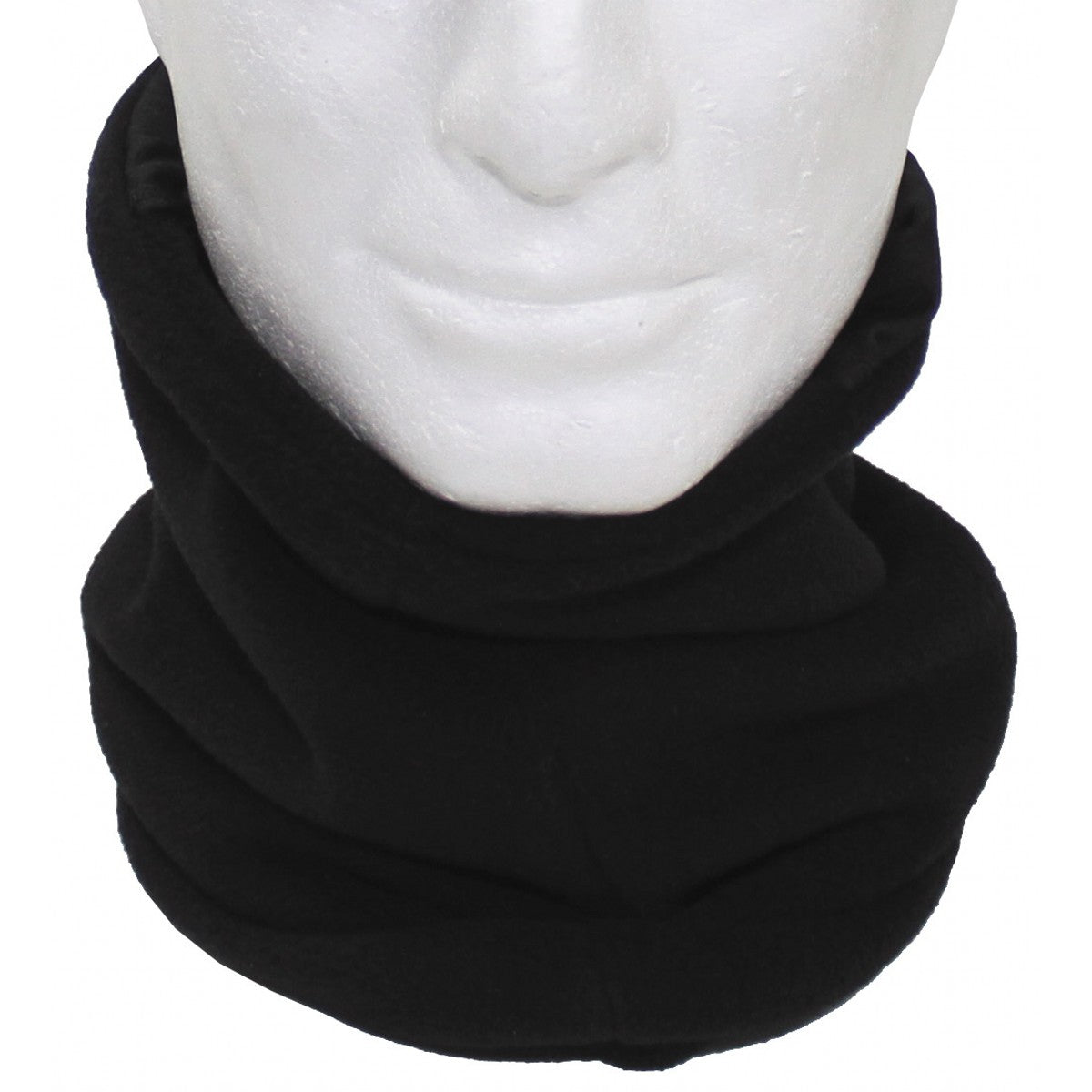 Pasamontañas polar negro Kuklo nákrčník FLEECE ČERNÝ en imagen