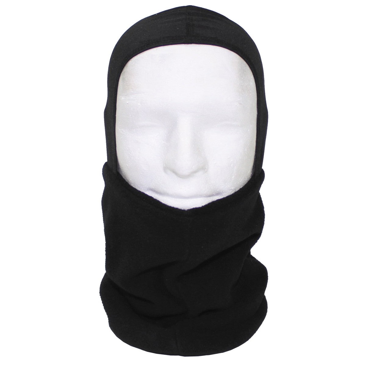 Pasamontañas polar negro Kuklo nákrčník FLEECE ČERNÝ en imagen