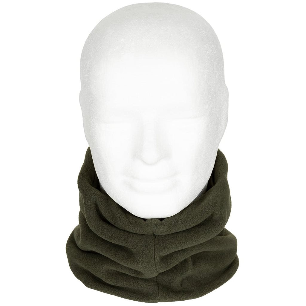 Pasamontañas polar negro Kuklo nákrčník FLEECE ČERNÝ en imagen