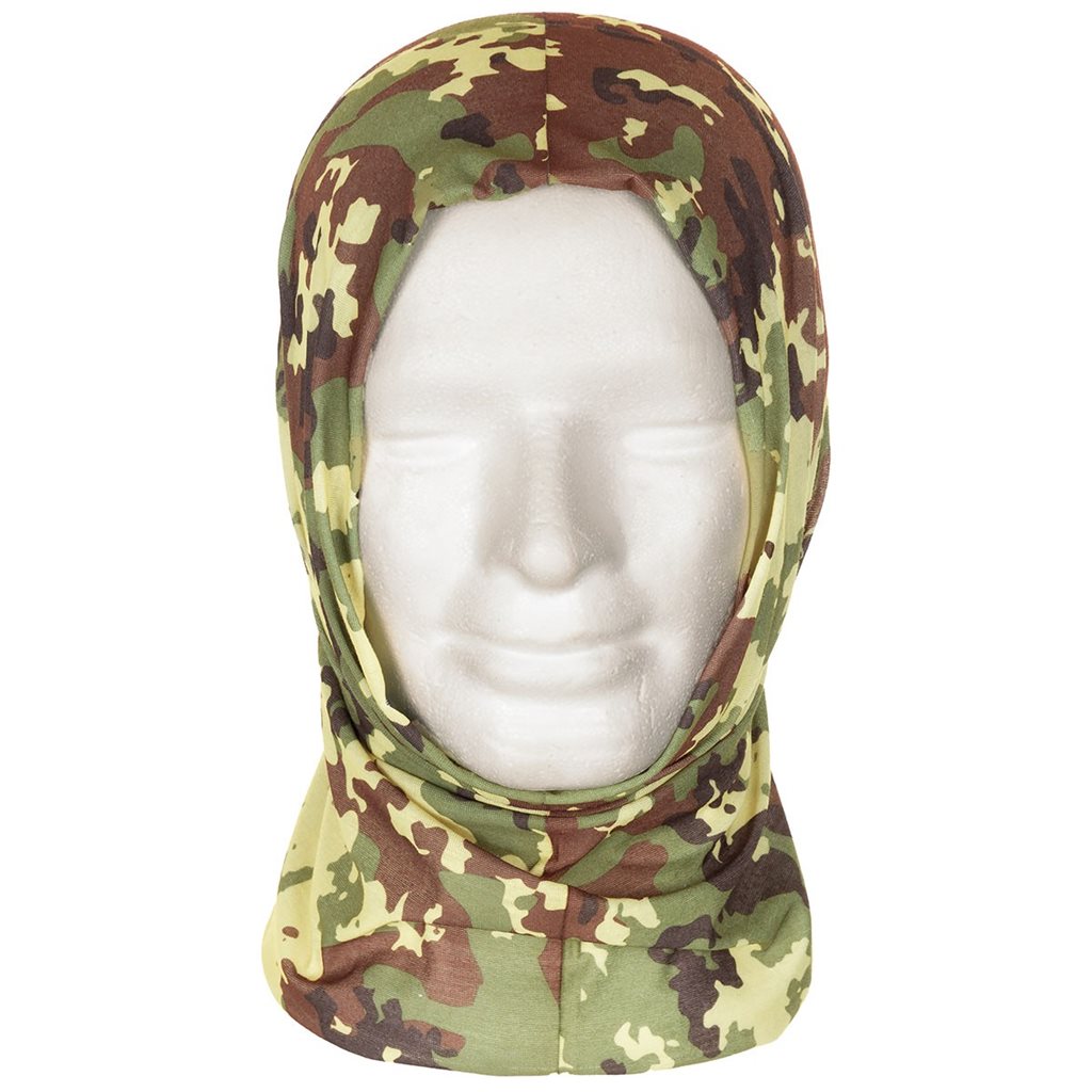 Pañuelo tubular multifuncional VEGETATO en camuflaje italiano