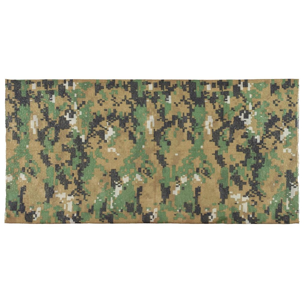 Pañuelo tubular multifuncional camuflaje DIGITAL WOODLAND MARPAT